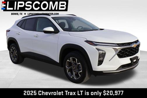 Summit White 2025 Chevrolet Trax LT