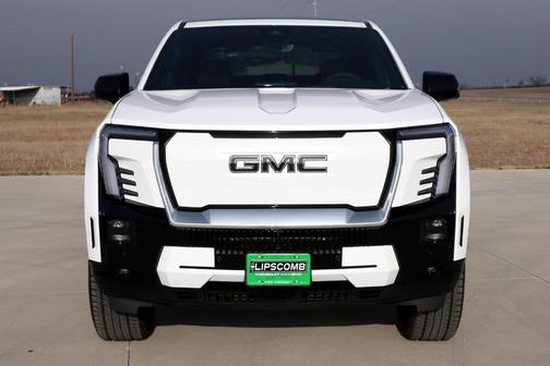 Summit White 2025 GMC Sierra EV Denali