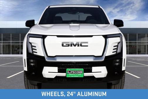 Summit White 2025 GMC Sierra EV Denali