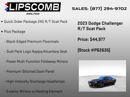 2023 Dodge Challenger R/T Scat Pack