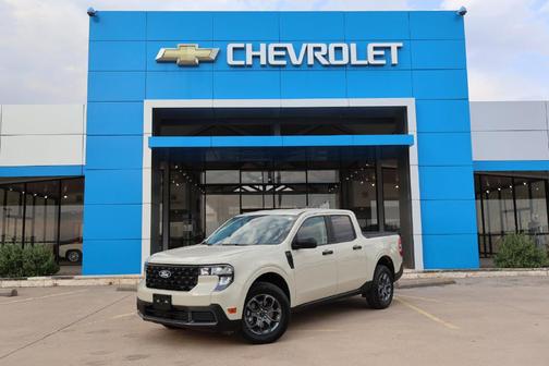 Beige 2025 Ford Maverick XLT