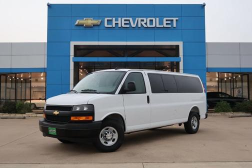Summit White 2026 Chevrolet Express 3500 LS