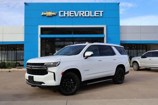 Summit White 2021 Chevrolet Tahoe LS