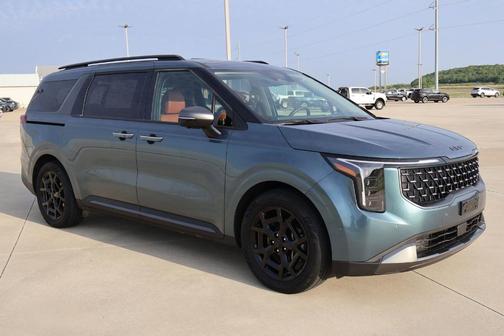 Blue 2025 Kia Carnival SX Prestige