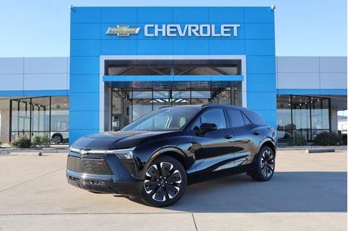 Black 2026 Chevrolet Blazer EV RS