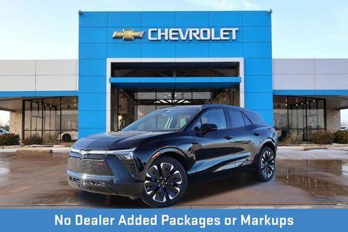 Black 2026 Chevrolet Blazer EV RS