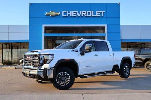 Summit White 2025 GMC Sierra 2500 SLT