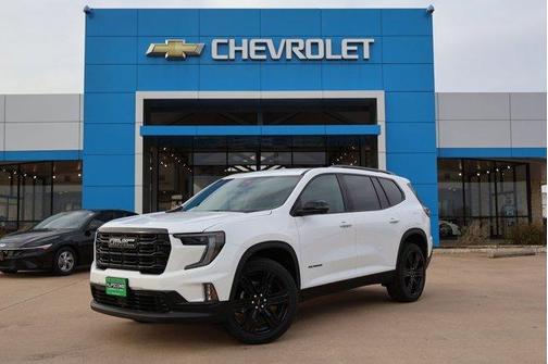 Summit White 2026 GMC Acadia Elevation