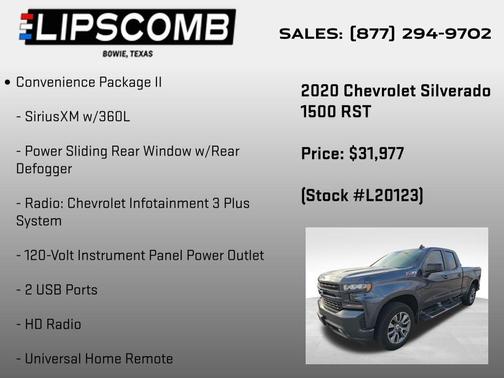 2020 Chevrolet Silverado 1500 RST