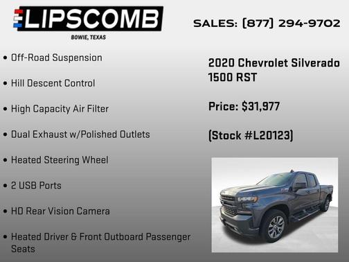 2020 Chevrolet Silverado 1500 RST