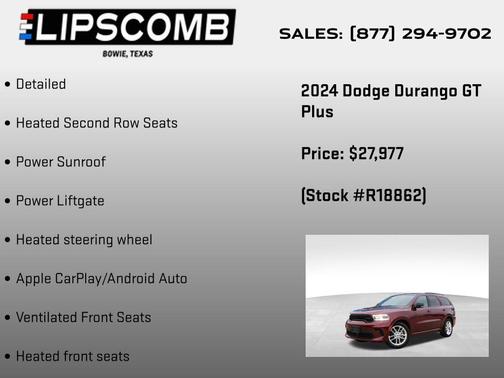 2024 Dodge Durango GT