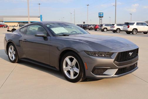 Gray 2026 Ford Mustang EcoBoost