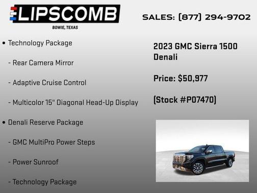 2023 GMC Sierra 1500 Denali