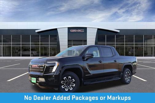 Onyx Black 2026 GMC Sierra EV Standard Range Elevation