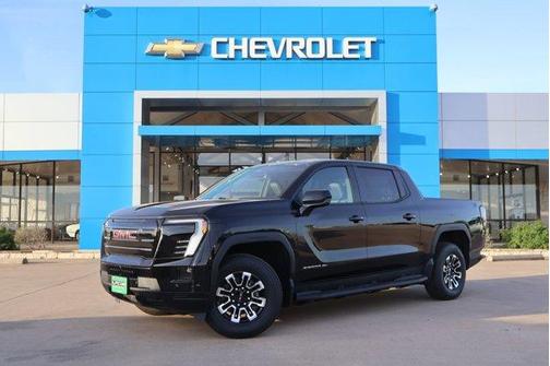 Onyx Black 2026 GMC Sierra EV Standard Range Elevation
