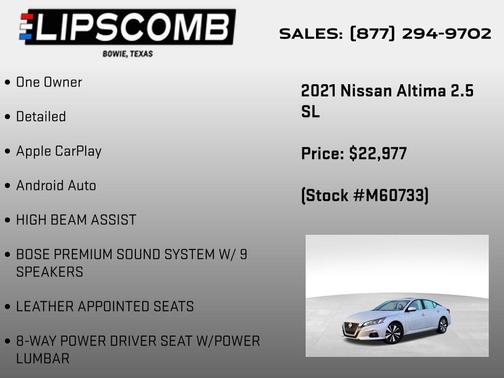 2021 Nissan Altima 2.5 SL