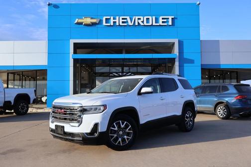 Summit White 2023 GMC Acadia SLT