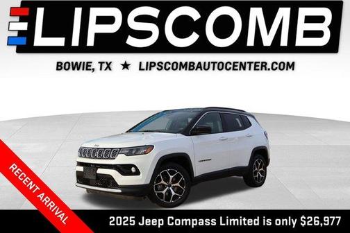 Bright White Clearcoat 2025 Jeep Compass Limited