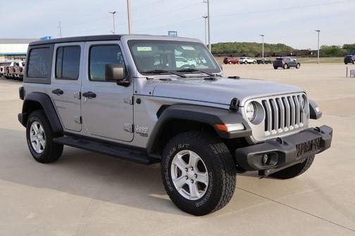 Silver 2021 Jeep Wrangler Unlimited Sport