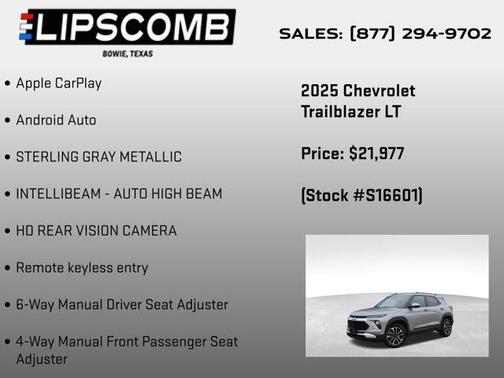 2025 Chevrolet Trailblazer LT