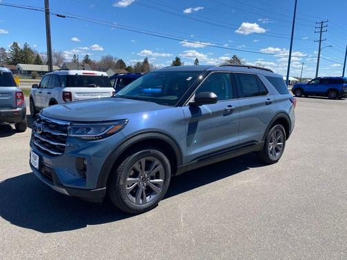 Vapor Blue 2026 Ford Explorer Active