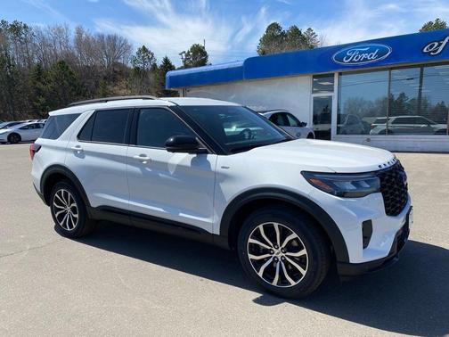 White 2026 Ford Explorer ST-Line