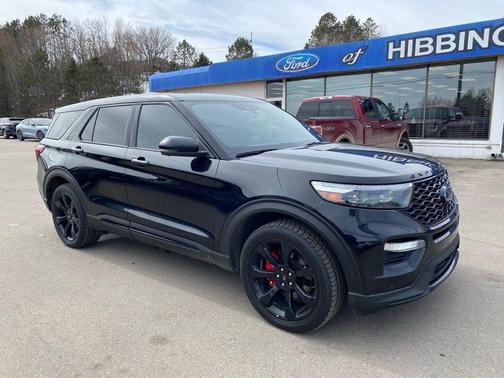 Agate Black Metallic 2021 Ford Explorer ST