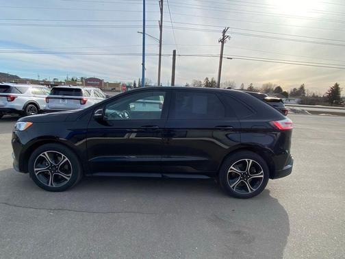 Agate Black Metallic 2019 Ford Edge ST