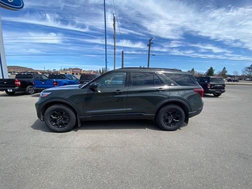 Green Metallic 2023 Ford Explorer Timberline