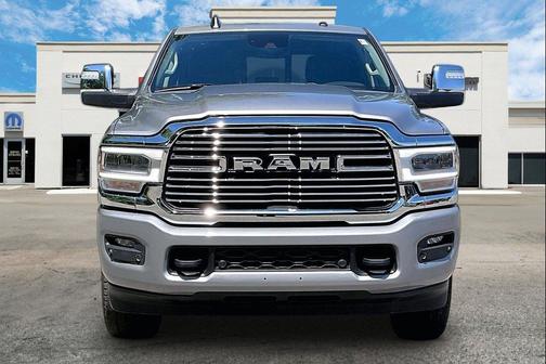 Billet Silver Metallic Clearcoat 2024 RAM 2500 Laramie Crew Cab 4x4 6'4' Box