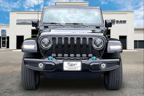 Black Clearcoat 2023 Jeep Wrangler 4xe Sahara High Altitude