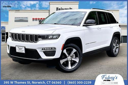 Bright White Clearcoat 2023 Jeep Grand Cherokee Limited