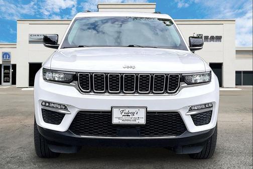 Bright White Clearcoat 2023 Jeep Grand Cherokee Limited