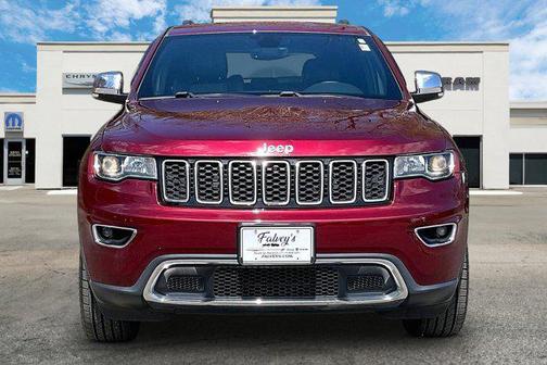 Velvet Red Pearlcoat 2017 Jeep Grand Cherokee Limited