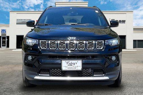 Diamond Black Crystal Pearlcoat 2025 Jeep Compass Limited