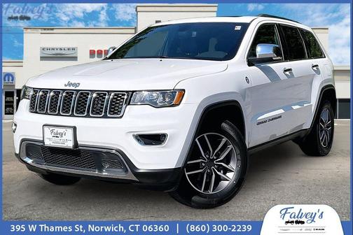 Bright White Clearcoat 2020 Jeep Grand Cherokee Limited