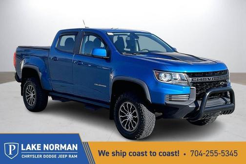 Bright Blue Metallic 2022 Chevrolet Colorado ZR2