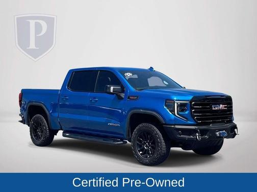 Blue Metallic 2023 GMC Sierra 1500 AT4X