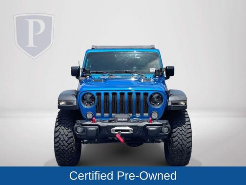 Hydro Blue Pearlcoat 2021 Jeep Wrangler Unlimited Rubicon