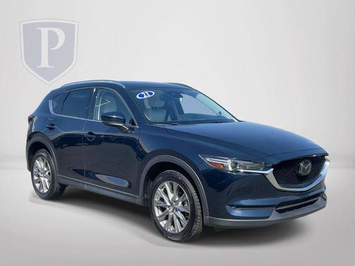 Deep Crystal Blue Mica 2021 Mazda CX-5 Grand Touring Reserve
