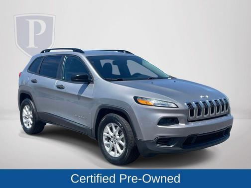 Billet Silver Metallic Clearcoat 2016 Jeep Cherokee Sport