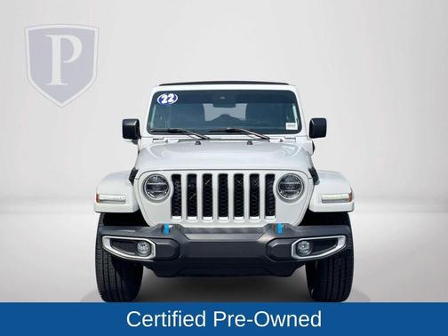 Bright White Clearcoat 2022 Jeep Wrangler Unlimited 4xe Sahara