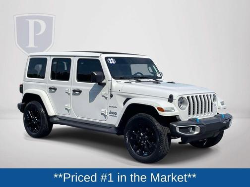 Bright White Clearcoat 2022 Jeep Wrangler Unlimited 4xe Sahara