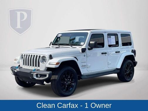 Bright White Clearcoat 2022 Jeep Wrangler Unlimited 4xe Sahara
