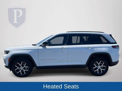 Bright White Clearcoat 2025 Jeep Grand Cherokee Limited
