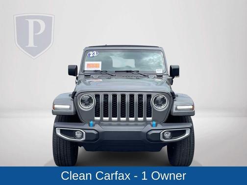 Sting Gray Clearcoat 2023 Jeep Wrangler 4xe Sahara