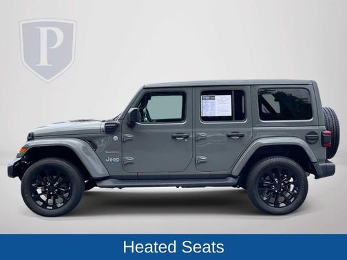Sting Gray Clearcoat 2023 Jeep Wrangler 4xe Sahara