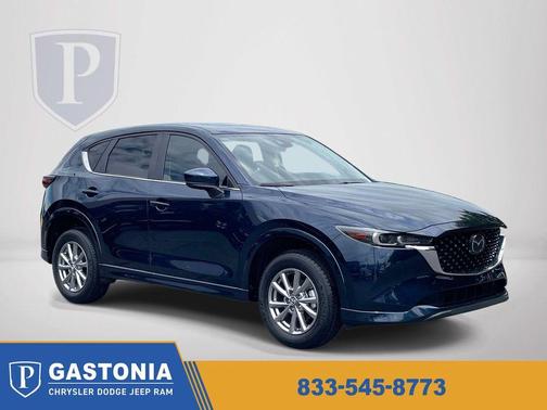 Deep Crystal Blue Mica 2025 Mazda CX-5 2.5 S Preferred Package