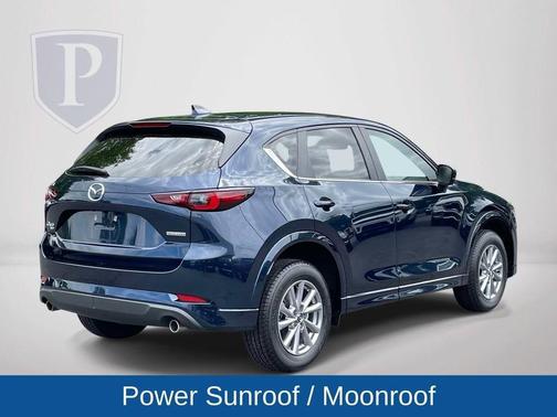 Deep Crystal Blue Mica 2025 Mazda CX-5 2.5 S Preferred Package