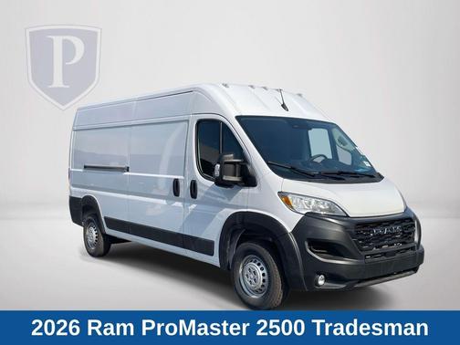 Bright White Clearcoat 2026 RAM ProMaster 2500 High Roof